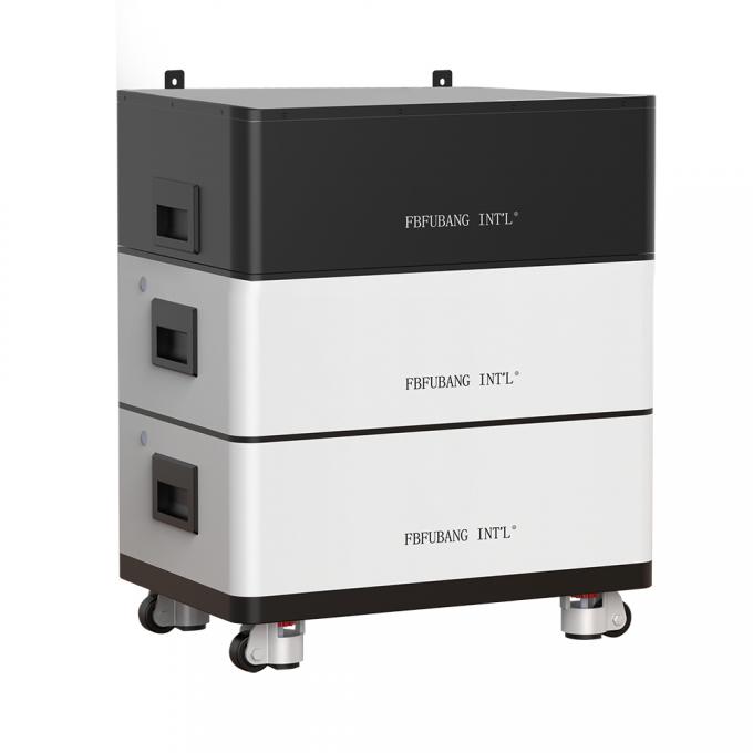 51.2v 100ah ESS Solar Stacked Battery Pack , High Voltage Lifepo4 ...