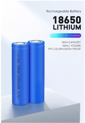 2500mah 3000mah LFP 18650 Hücreler 3500mah 3.7 V Li İyon Pil