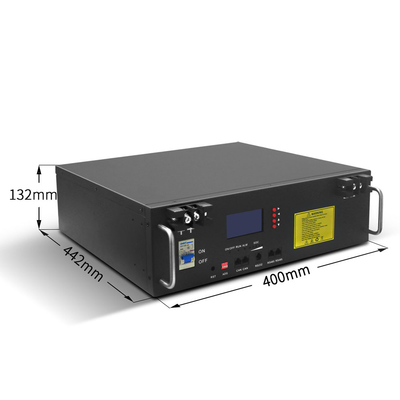 LiFePO4 Rack Mount Battery 51.2V 50Ah 100Ah 200Ah Server Rack Mount Lithium Battery