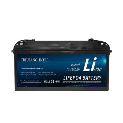 Car 12V 24V Battery Rechargeable Solar Lithium Iron Phosphate Battery Pack
