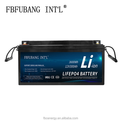 Car 12V 24V Battery Rechargeable Solar Lithium Iron Phosphate Battery Pack