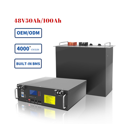 5kw Rack Mount Battery Off Grid Solar Power System 48V Lifepo4 Battery Pack