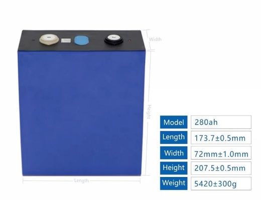 Solar 310ah LFP Battery Cells Prismatic EVE 280ah 3.2 V Lifepo4 Lithium Ion Grade A