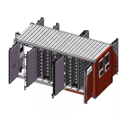 500kw 1mw All In One Solar System Off Grid Lithium Lifepo4 Battery Pack Energy Storage Container