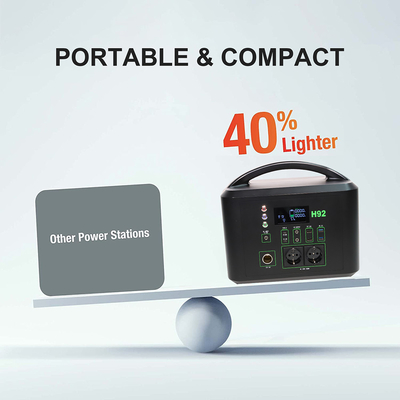 1000w Outdoors All In One Solar System Lifepo4 Portable Energy Storage