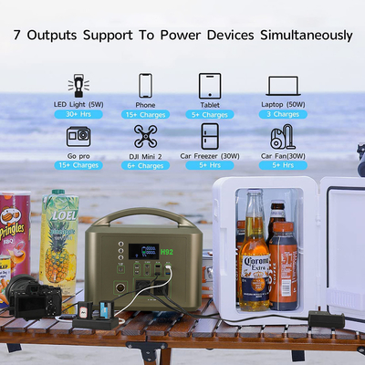 Outdoor Power Supply Lithium Ion Battery 1.5kw Portable Energy Storage