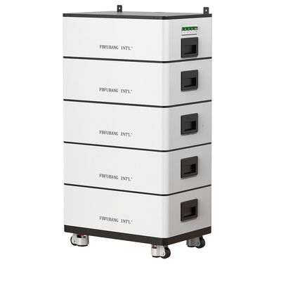 Home Solar System Stacked Battery Pack High Voltage Lifepo4 200v 20kwh