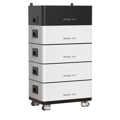 Home Solar System Stacked Battery Pack High Voltage Lifepo4 200v 20kwh