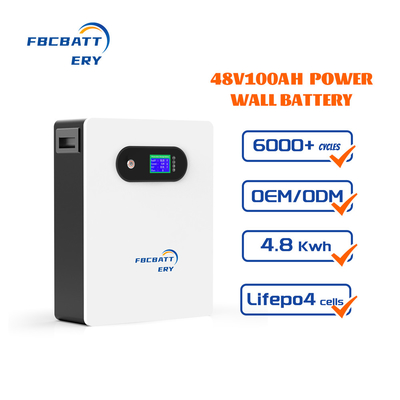 Solar Power System 48v Lithium Ion Batteries Home Energy Storage