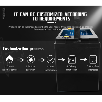 12 Volt Lithium Deep Cycle Marine Battery , 100ah Lifepo4 Battery Pack