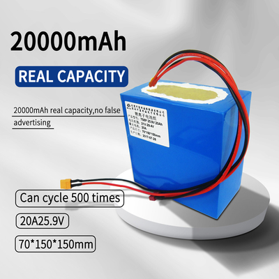 写真機材サポートのためのデジタル リチウム電池のパック25.9V20AH 500times 7S8P電池