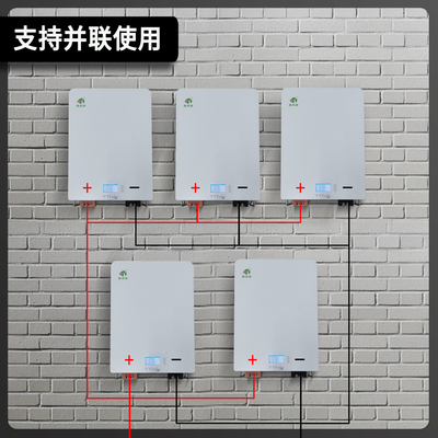 100ah Solar Wall Battery Photovoltaic Cell 48 Volt Lifepo4 Battery