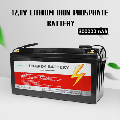 300ah 12V 24V Battery Lifepo4 Lithium Battery Pack RV Rechargeable Solar