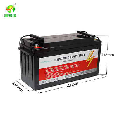 300ah 12V 24V Battery Lifepo4 Lithium Battery Pack RV Rechargeable Solar