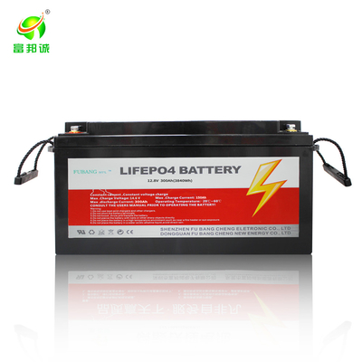 Oversized 20Ah 50Ah 150Ah 200Ah 300Ah 12v Rechargeable Lithium Battery Pack 12.8V Lifepo4 Battery