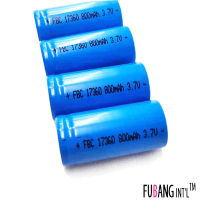 Special Shaped Single LFP Battery Cells 17360 3.7 V 800mah Battery For Car Models