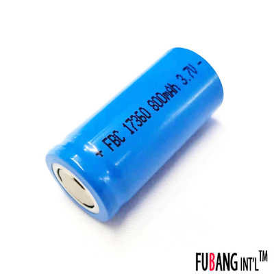 Special Shaped Single LFP Battery Cells 17360 3.7 V 800mah Battery For Car Models