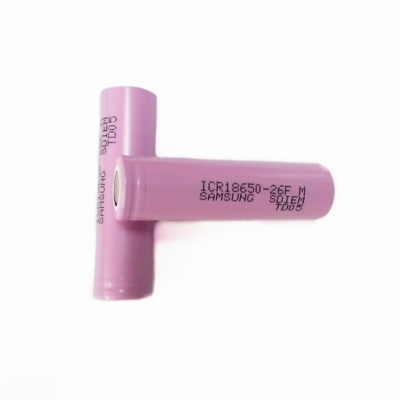 Cylindrical 3.7V 18650 Li Lon LFP Battery Cells 2200mAh 1c 5c 10c Discharge For Tesla