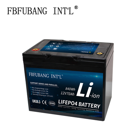 Rechargeable Golf Cart 70ah 12V 24V Battery Lithium Ion Electric Vehicle Battery
